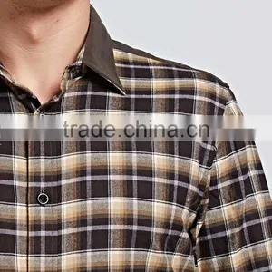 Fashion Casual Men Plaid Shirts Different Types Shirts Men thumbnail-3