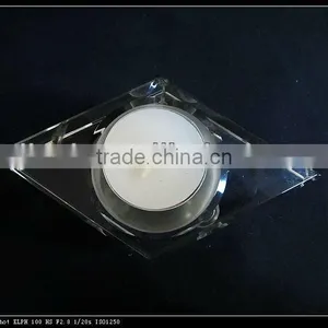 Elegant Crystal Ball Candlesticks thumbnail-1