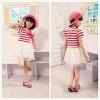 Kids Girl Summer Party Tutu Dress Flower Lace Butterfly Ribbon Age 2-14 thumbnail-1