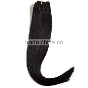 Double Drawn Weft, Unprocessed Human Virgin Remy Hair Extension, Human Brazilian Remy Hair Weave Wholesale thumbnail-1