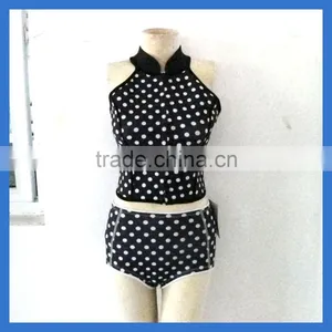 Swimwear & Beachwear Lycra Suit Neoprene Lining Fabric Swimwear thumbnail-1
