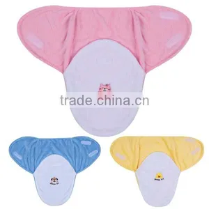 Newborn Fleece Soft Envelope Sleeping Receiving Bag Bedding Baby Blanket Swaddle thumbnail-2