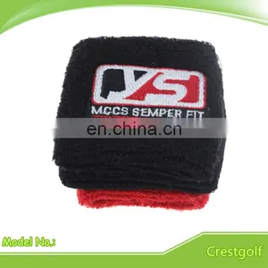Athletic Cotton Terry Cloth Wristband for Sports thumbnail-1