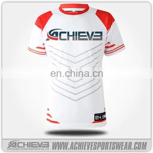 2017 New Design Striped Apparel Rugby Shirt / Rugby League Jerseys thumbnail-4