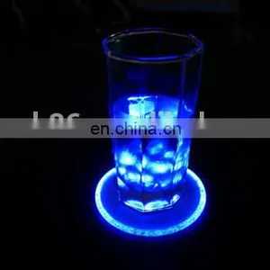 2015 Latest Design LED Colorful Coaster For Bar/Party New Year Gifts&Christmas thumbnail-1