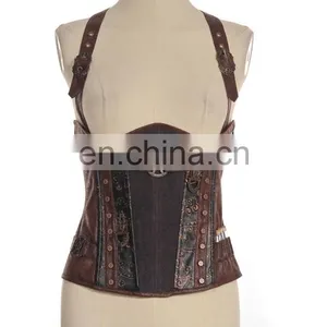 Steampunk Style Softbone Corsage-vest thumbnail-1