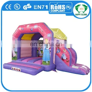 HI Used Inflatble Princess Bouncer Castle, Inflatable Kingdom Bounce, Moon Bounce on Sales thumbnail-3
