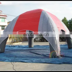 Outdoor Camping Inflatable Large Advertising Spider Dome Tent Waterproof Durable PVC Tent For Sale thumbnail-2
