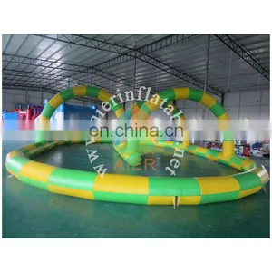 2016 Air Track Factory / Inflatable Air Track for Zorb Ball / Inflatable Air Track for Sale thumbnail-2