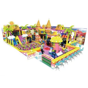 HLB-15036 Children Play Game Kids Naughty Castle Playground thumbnail-4