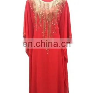 2015 REKFT126 Wedding Party Wear Farasha Moroccan Dress Kaftan for Sale thumbnail-1