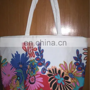 Cotton Canvas Printed Bag thumbnail-1