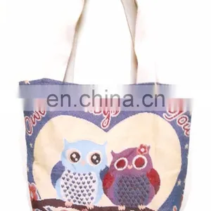 Cotton Canvas Handloom Fabrics Tote Bags thumbnail-1