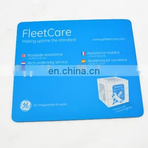 Business Gift White Eva Backing Plastic Surface Mouse Pads Custom Images thumbnail-3