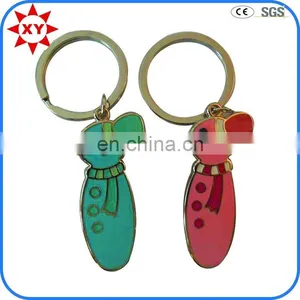 Custom Colorful Soft Enamel Dolphin Bag Hanger With Circle thumbnail-3
