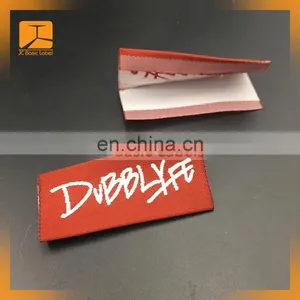 Factory Wholesale Private Label Clothing Manufacturers Woven Label for Bed Sheets Labels thumbnail-1
