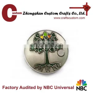 Factory Wholesale Custom Logo Magnetic Golf Ball Marker thumbnail-1