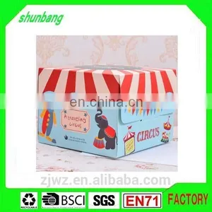 Folding Cute Pattern Coated Paper & Paper 4 Inch Box With Bottom Insert thumbnail-3