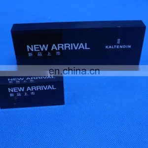 Sign Stand Block Holder Clear Acrylic Logo Block Customized Printting Blocks thumbnail-2