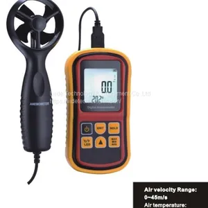 LF191 Digital Anemometer Air Speed Meter With Stretchable Handle thumbnail-1