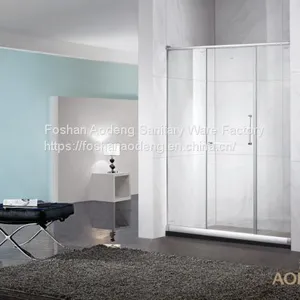 Simple Design Aluminum Framed Shower Screen thumbnail-1