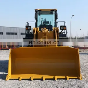 ISO Certificate Chinese Payloader 4 Wheel Drive 3cbm 5ton 655D Wheel Backhoe Loader Sugarcane Grab Loader thumbnail-3