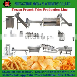 Semi-automatic Potato Chips Making Machine/ Frozen French Fries Production Line thumbnail-5
