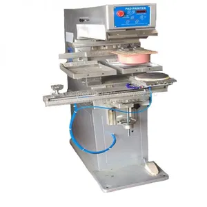 Two Colors Plastic Plate Pad Printing Machine thumbnail-1