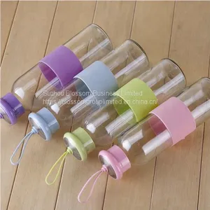 Wholesale 500ML Portable Glass Water Bottle thumbnail-3