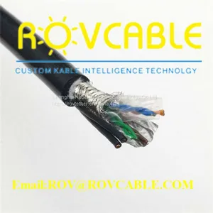 PUR Cable Sewer Pipe Inspection Robot Crawler Cable thumbnail-1
