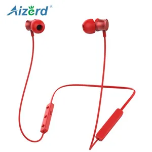 Manufacturer Waterproof Stereo Sport Bluetooth Original Neckband Metal Mini Wired Earphone thumbnail-2