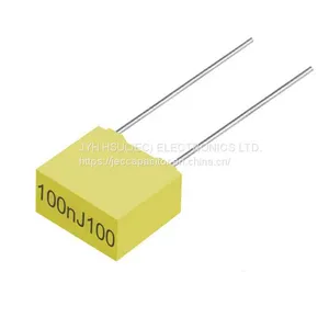 CL23B 100NJ100 Metallized Film Capacitor Metallized Polyester Film Capacitor Manufacturers Film Capacitor for Sale thumbnail-1
