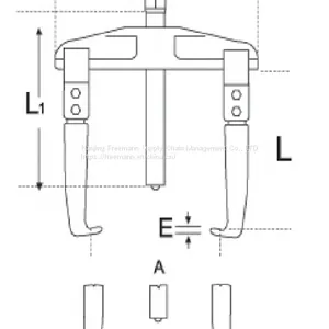 2-ARM GEAR PULLER thumbnail-2