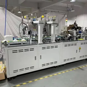 High Efficiency Fully Automatic N95 Cup Mask Machine Production Line Cup Mask Making Machine thumbnail-4