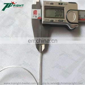 Best Quality Temperature Sensor Pt100 RTD Probe in 3*8mm thumbnail-2