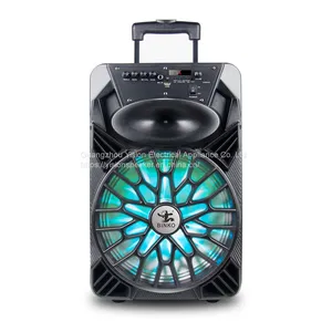 Privated Moulded Portable Trolley Speaker 12'' BK-129 thumbnail-2