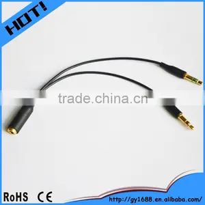 Made in China 3.5mm Stereo Jack Splitter Cable 1m thumbnail-2
