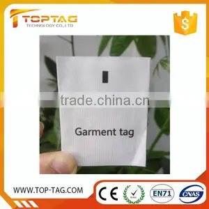 Rewritable ISO18000-6C Alien 9662 Woven UHF Clothing Rfid Tag thumbnail-1
