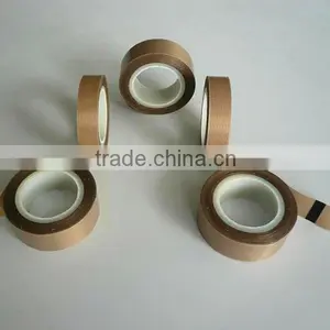 Brown and Black High Quality Teflon Adhesive Tape 0.13mm-0.25mm for Heat Sealing Machine With Excellent Abrasion Resistance thumbnail-6