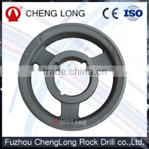 High Quality Large v Belt Aluminium Belt Pulley Flat Belt Pulley thumbnail-1