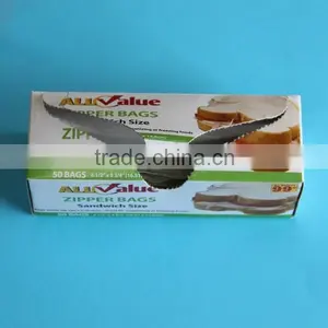 LDPE Food Grade Zip Lock Bags Self Seal Zipper Bag thumbnail-1