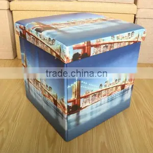 Modern Appearance and Yes Folded Stock Ottoman thumbnail-3