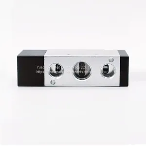 High-speed Five-way Pneumatic Directional Air Pilot Valve thumbnail-3
