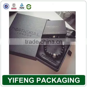 Custom Belt Black Cardboard Sliding Gift Box Wallet Boxes thumbnail-1