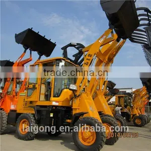 Grapple Fork Attachments for Mini Loader Articulated Mini Wheel Loader thumbnail-2