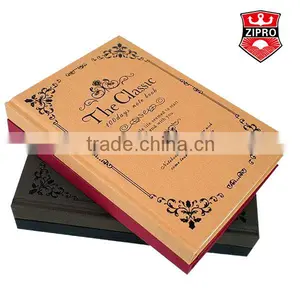 Classic A4 A5 A6 OEM Notebook Hardcover Notebook School Office Design Kraft Notebook thumbnail-1