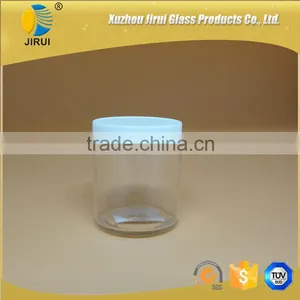 120ml Round Glass Cream Jars With Plastic Cap thumbnail-1