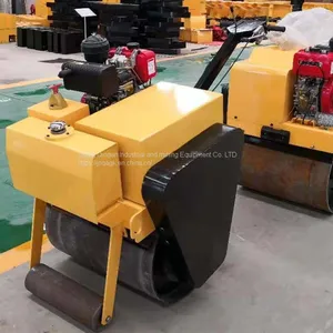 700 Type Hand-paid Large Single-wheel Vibratory Road Roller Asphalt Road Repair Quick Compaction Road Roller thumbnail-1
