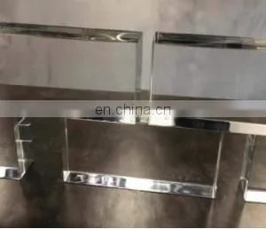 Outdoor Interior Transparent Crytal Solid 190X190X80mm Wall Decoration Glass Brick thumbnail-3