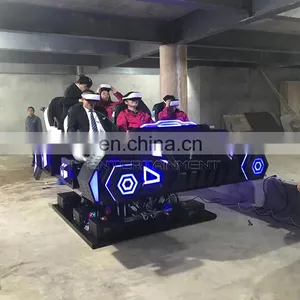 Simulator Game Machine Carnival Kids and Adult Game 6 Seats 9D VR Cinema VR Dark Mars for Sale thumbnail-5